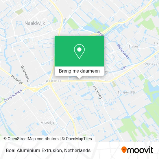 Boal Aluminium Extrusion kaart