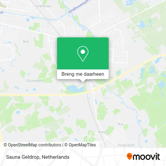 Sauna Geldrop kaart