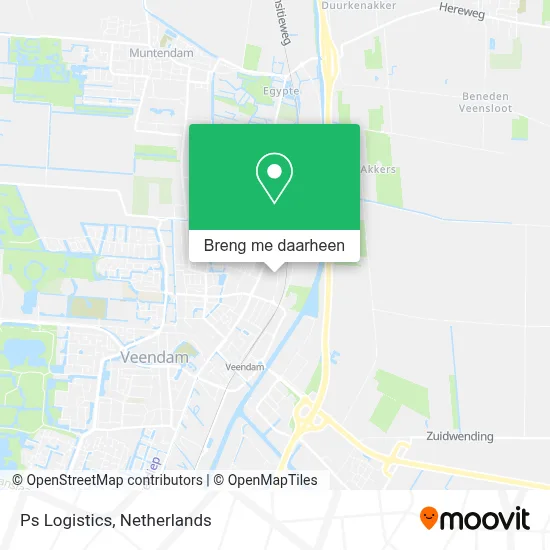 Ps Logistics kaart
