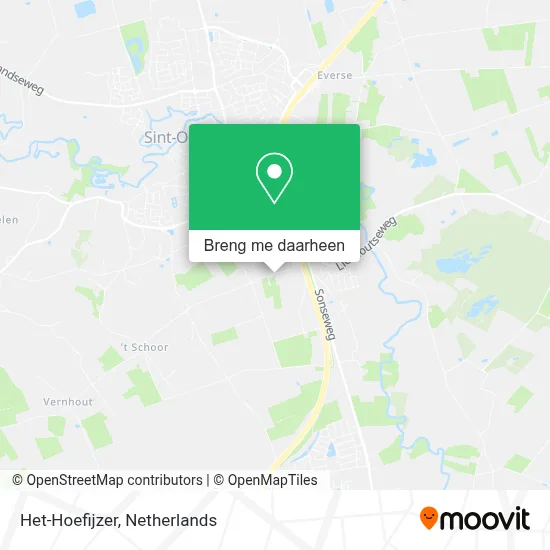 Het-Hoefijzer kaart