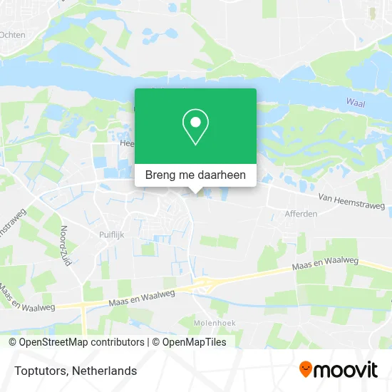 Toptutors kaart