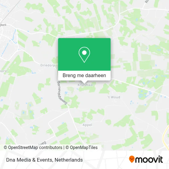 Dna Media & Events kaart