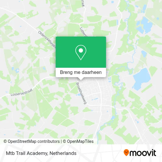 Mtb Trail Academy kaart