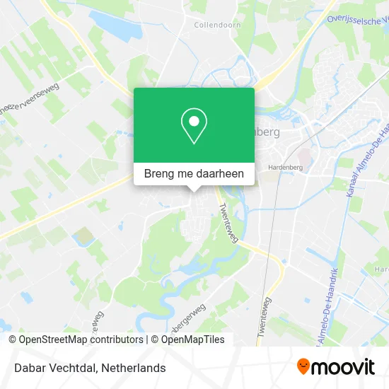 Dabar Vechtdal kaart