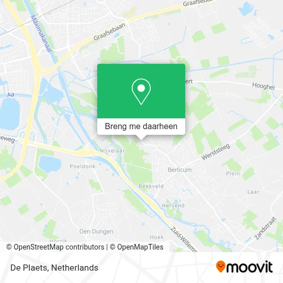 De Plaets kaart