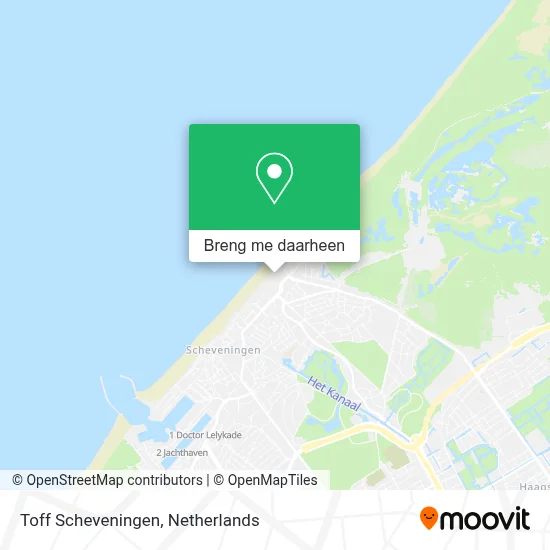 Toff Scheveningen kaart
