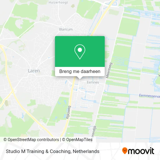 Studio M Training & Coaching kaart