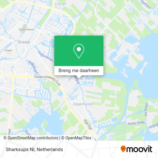 Sharksups Nl kaart