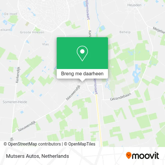 Mutsers Autos kaart