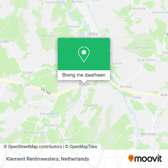 Klement Rentmeesters kaart