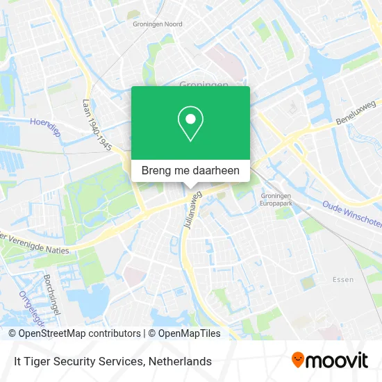 It Tiger Security Services kaart