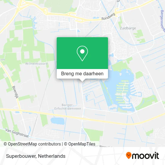 Superbouwer kaart