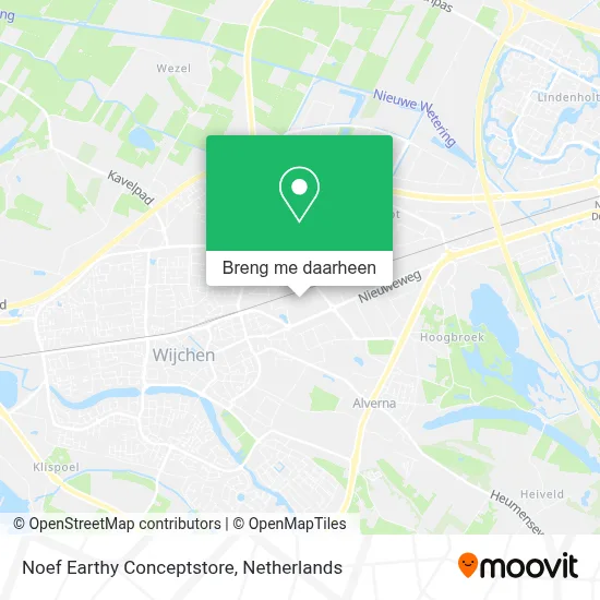 Noef Earthy Conceptstore kaart