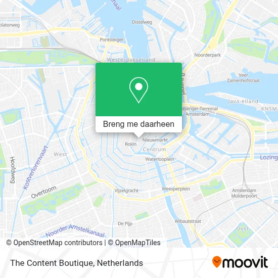The Content Boutique kaart