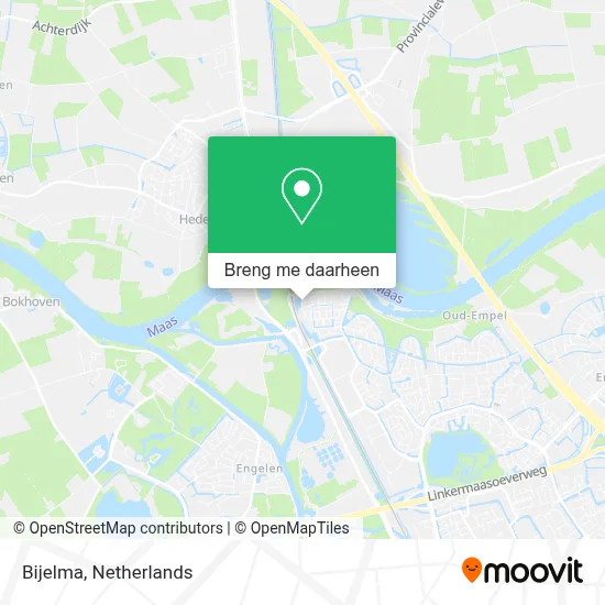 Bijelma kaart