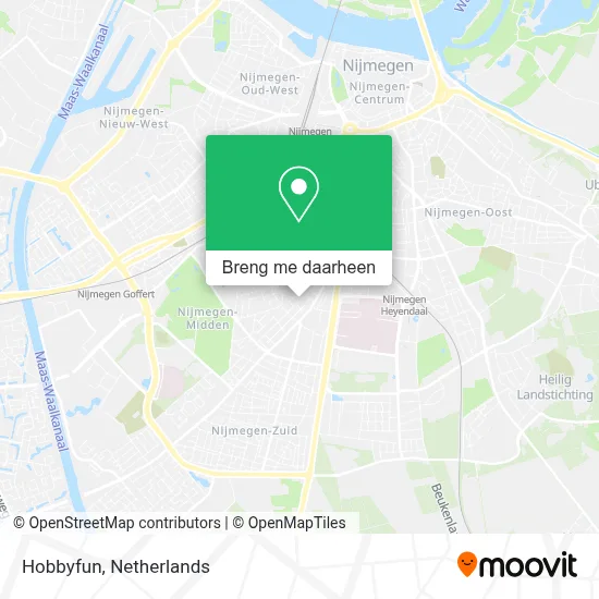 Hobbyfun kaart