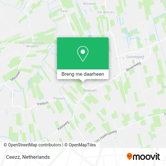 Ceezz kaart