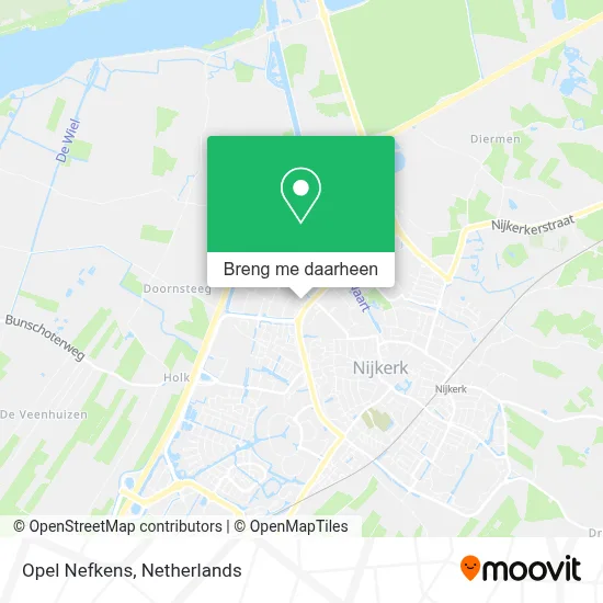 Opel Nefkens kaart