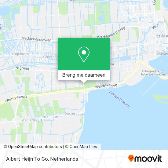 Albert Heijn To Go kaart