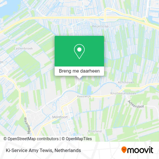 Ki-Service Amy Tewis kaart