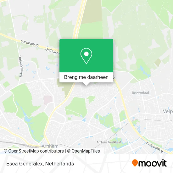 Esca Generalex kaart