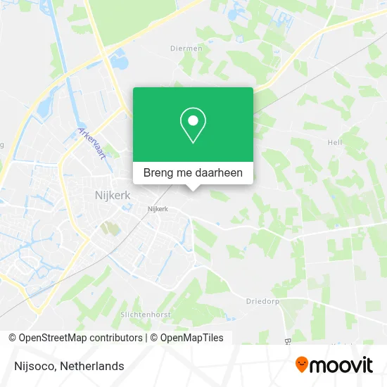 Nijsoco kaart