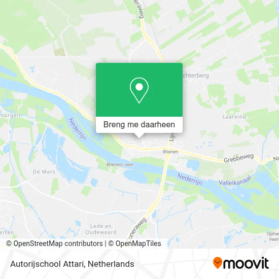 Autorijschool Attari kaart
