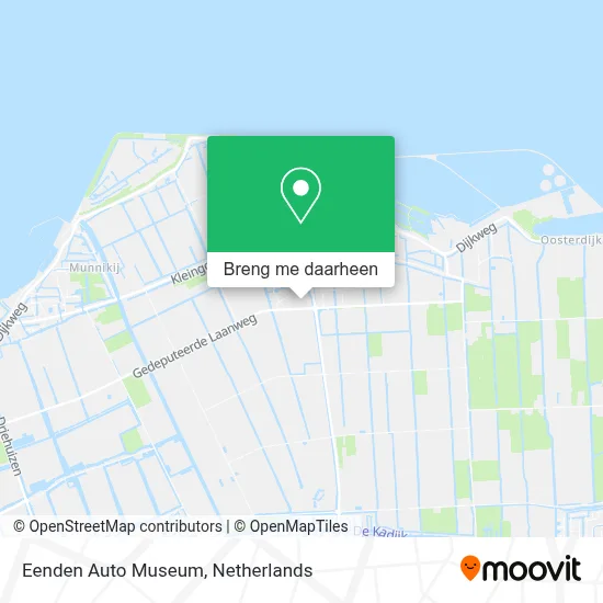 Eenden Auto Museum kaart