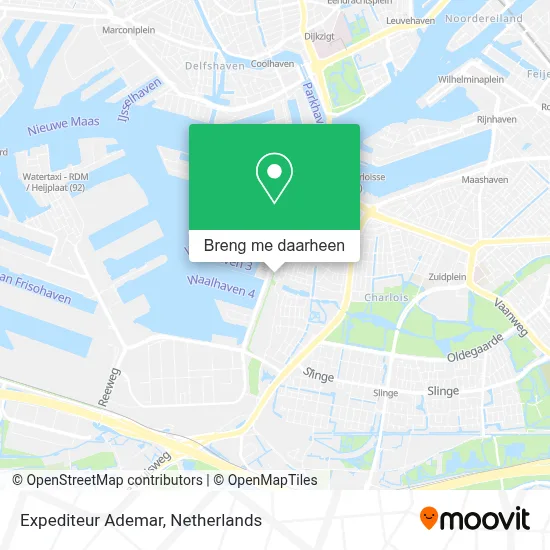 Expediteur Ademar kaart