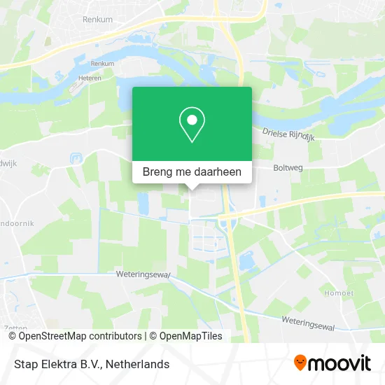 Stap Elektra B.V. kaart