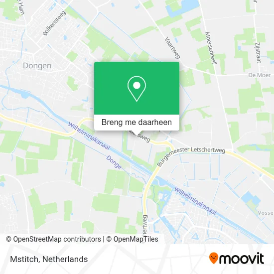 Mstitch kaart