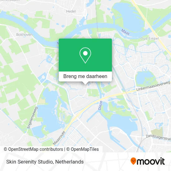 Skin Serenity Studio kaart
