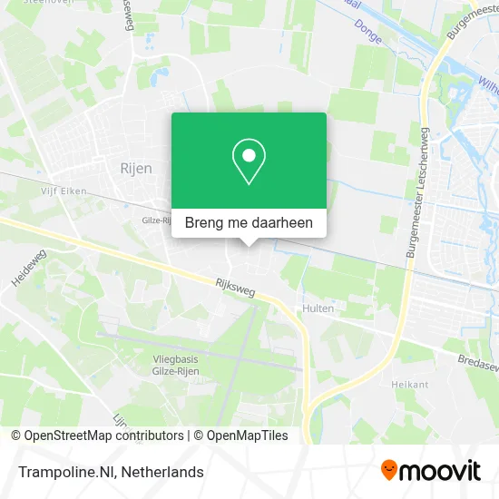 Trampoline.Nl kaart