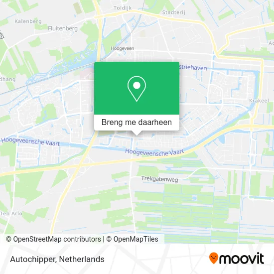 Autochipper kaart