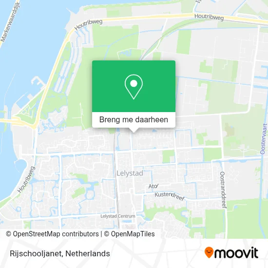 Rijschooljanet kaart