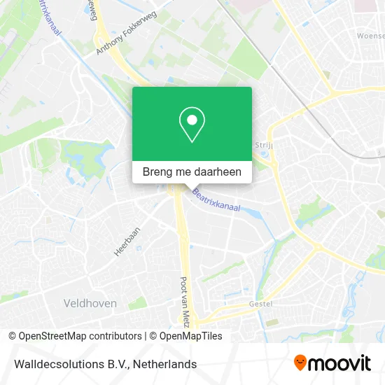 Walldecsolutions B.V. kaart