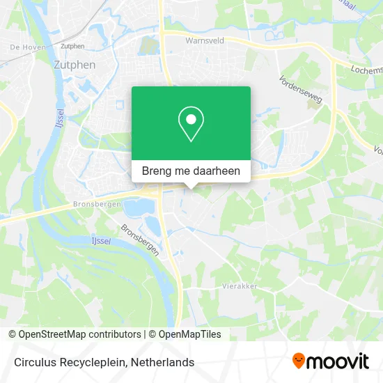 Circulus Recycleplein kaart