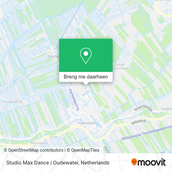 Studio Max Dance | Oudewater kaart