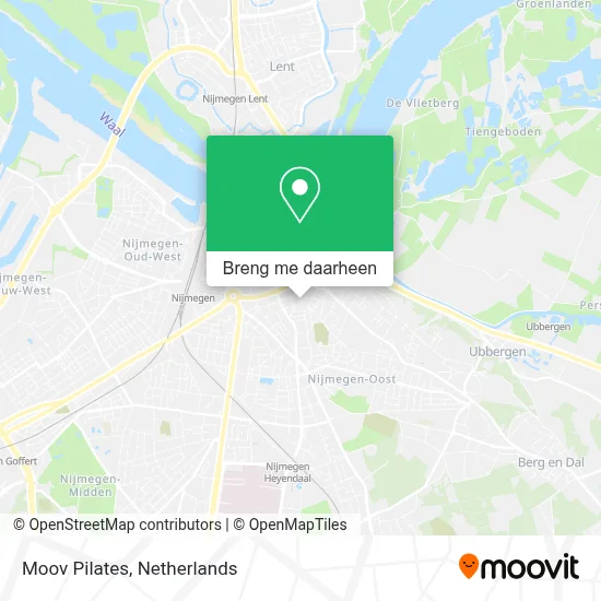 Moov Pilates kaart