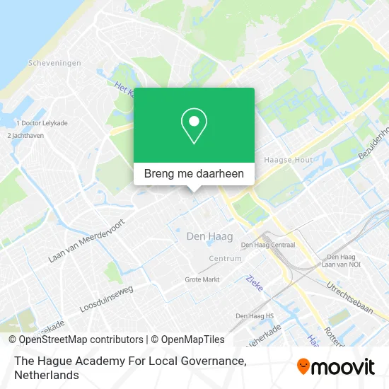 The Hague Academy For Local Governance kaart