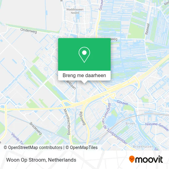 Woon Op Stroom kaart