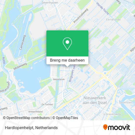 Hardlopenhelpt kaart