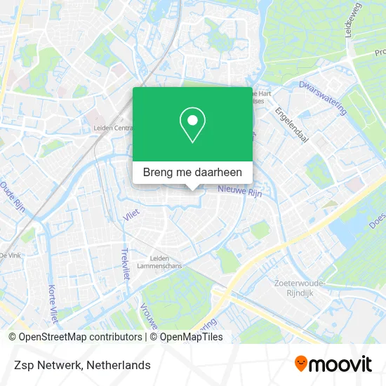 Zsp Netwerk kaart