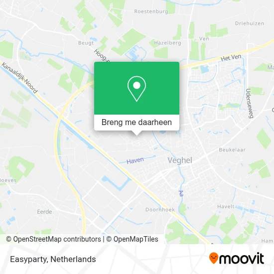 Easyparty kaart