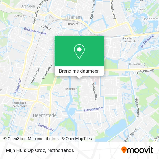 Mijn Huis Op Orde kaart