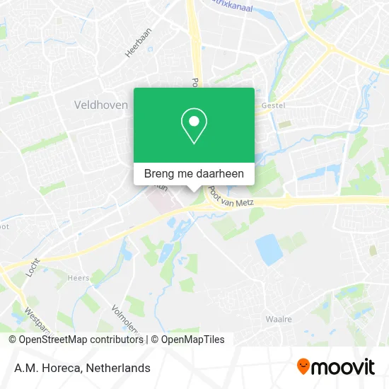 A.M. Horeca kaart