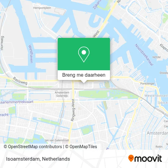 Isoamsterdam kaart