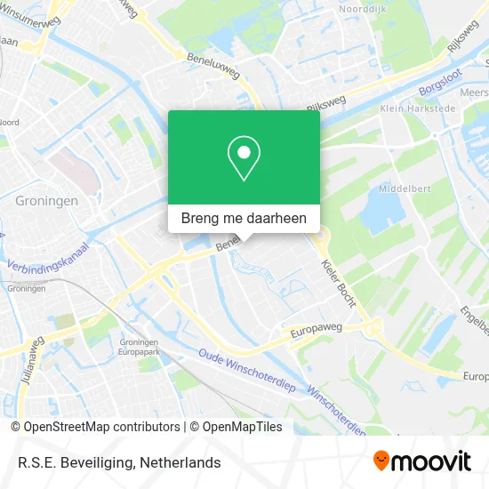 R.S.E. Beveiliging kaart