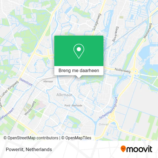 Powerlit kaart