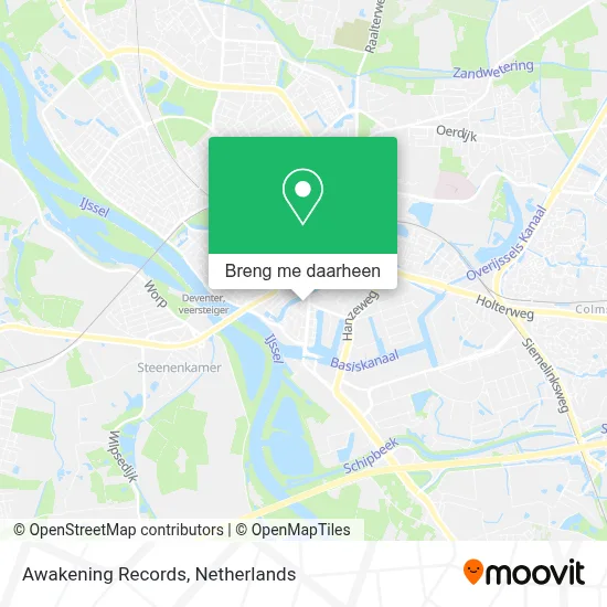 Awakening Records kaart